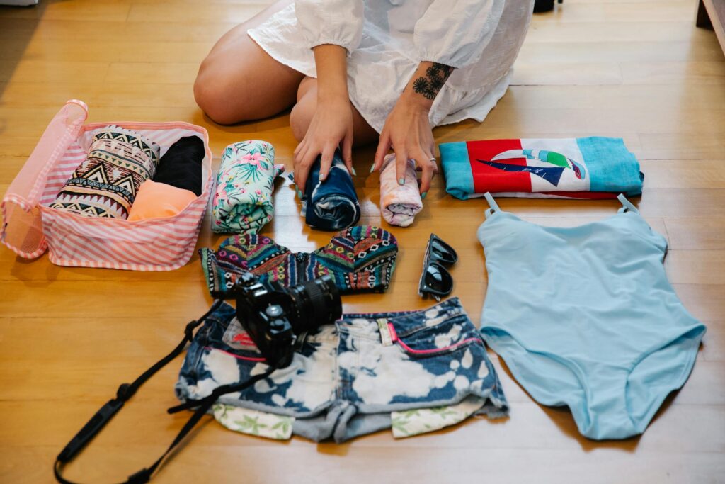 Travel light, travel happy: A well-organized suitcase is key to stress-free family adventures.