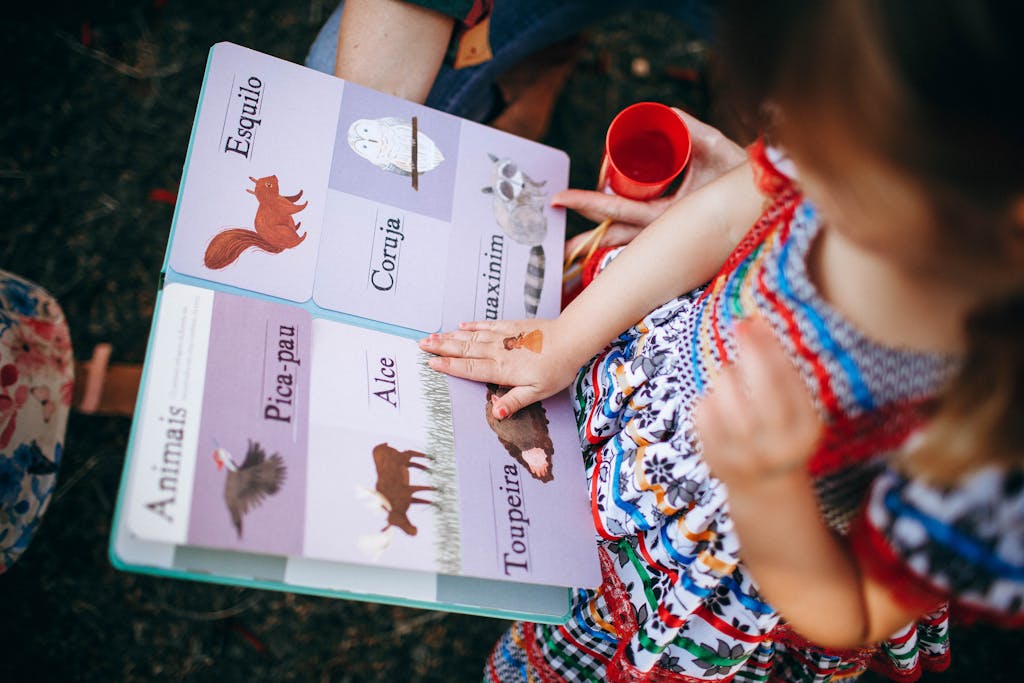 Educational Activities and books with kids