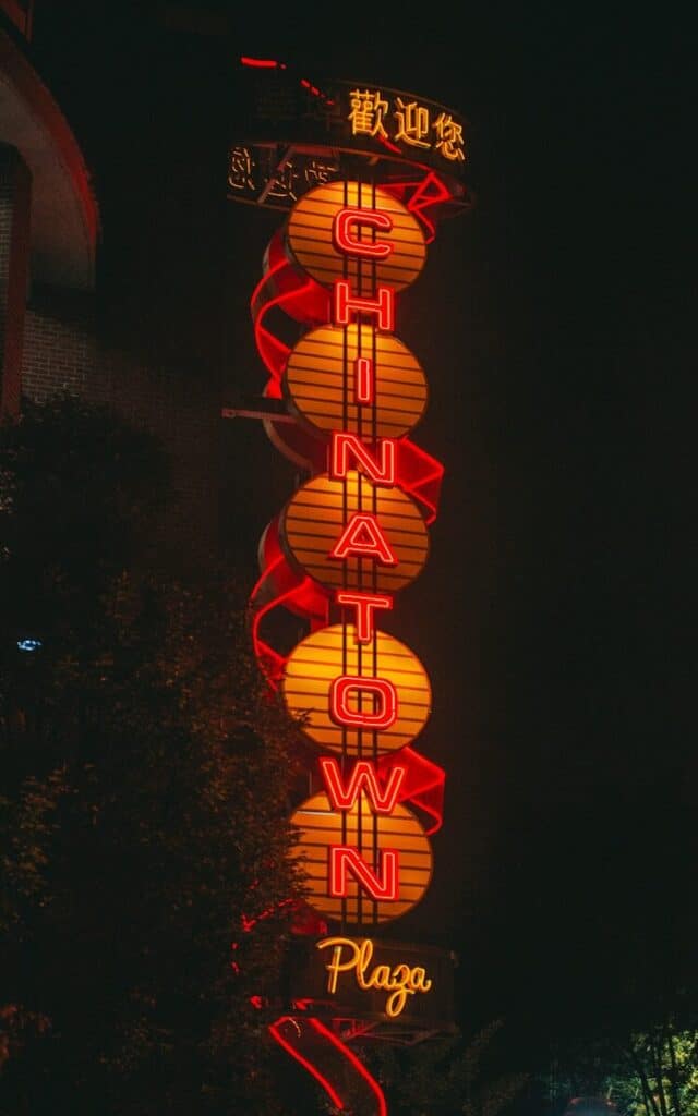 Top Things to Do in Vancouver During the World Cup 2026 16 Chinatown neon sign glowing at night in Vancouver