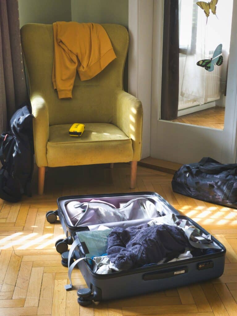 FIFA World Cup 2026 Travel Checklist Stress‑Free Prep: Everything to Do Before You Go 9 Packing suitcase with clothes and essentials for World Cup 2026 travel checklist preparation