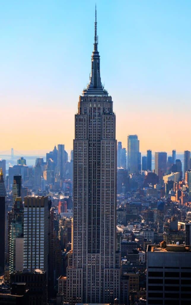 Top Things to Do in New York City During the World Cup 2026 11 Empire State Building rising above the Manhattan skyline at sunset