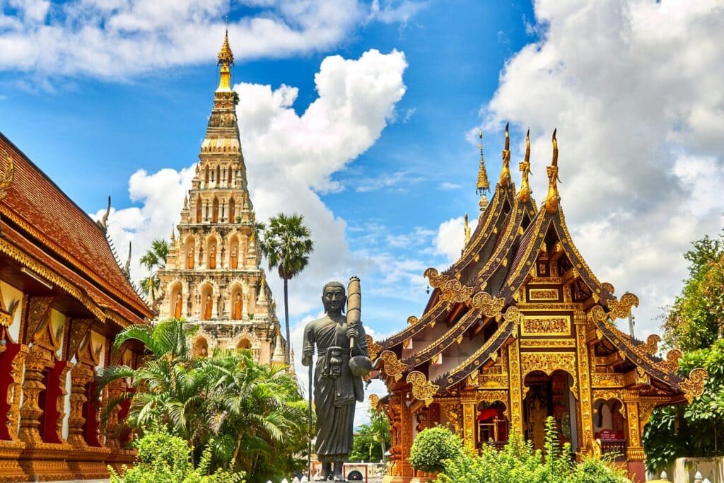 How to Get Internet in Thailand: SIM Cards, eSIM, and WiFi Explained (2026) 8 standing statue and temples landmark during daytime