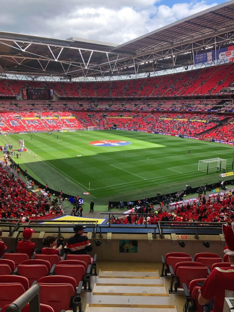 FIFA World Cup 2026 Travel Checklist Stress‑Free Prep: Everything to Do Before You Go 12 Football stadium interior with fans before kickoff at major tournament venue