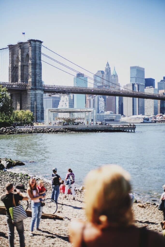 Top Things to Do in New York City During the World Cup 2026 10 Brooklyn Bridge with Manhattan skyline in the background seen from the waterfront
