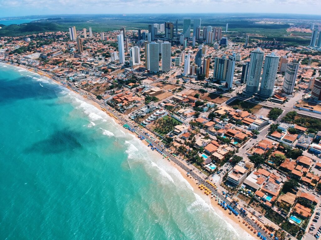 Ponta Negra Beach in Natal, Brazil