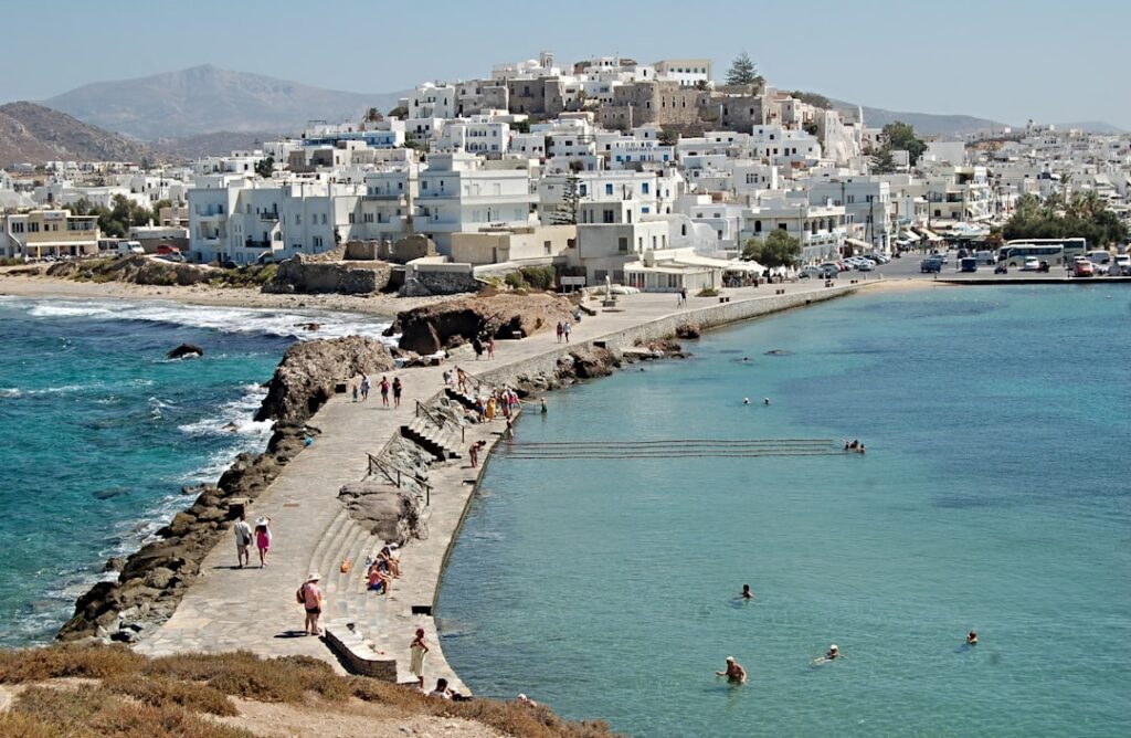 Alternatives to Santorini: Less Crowded Greek Islands Worth Visiting 1 Naxos town view, one of the best alternatives to Santorini in Greece