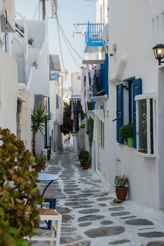 Alternatives to Santorini: Less Crowded Greek Islands Worth Visiting 19 Narrow sea passage between rocky Greek island coastlines
