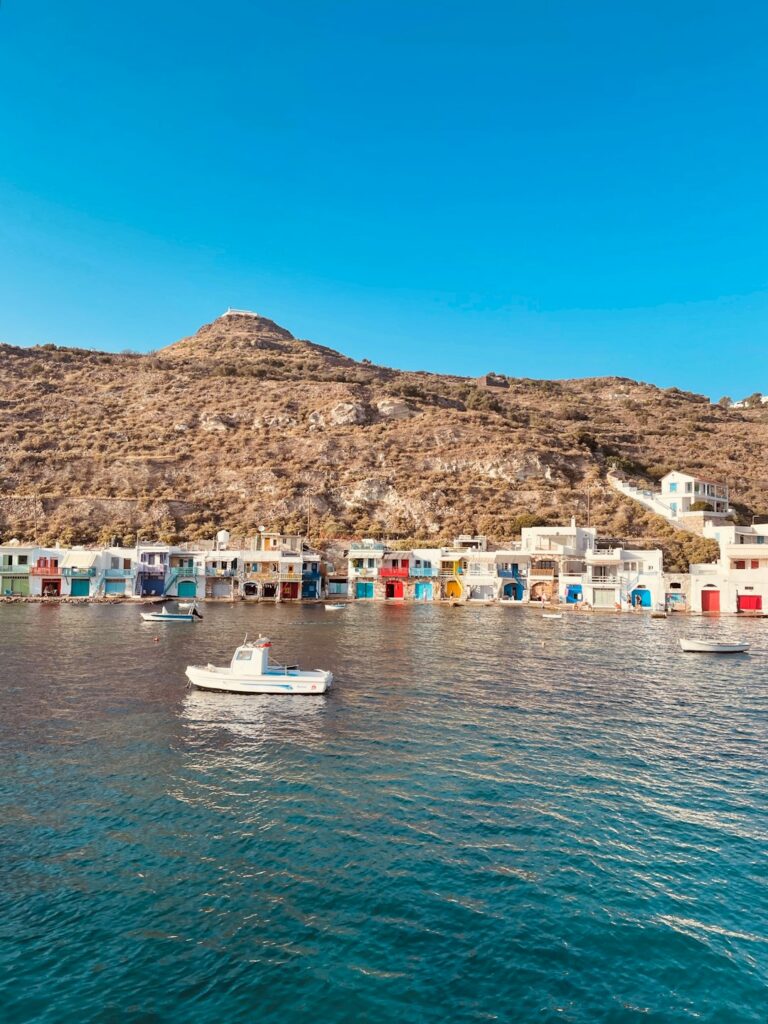 Alternatives to Santorini: Less Crowded Greek Islands Worth Visiting 6 Colourful fishing houses built into the cliffs of Klima village