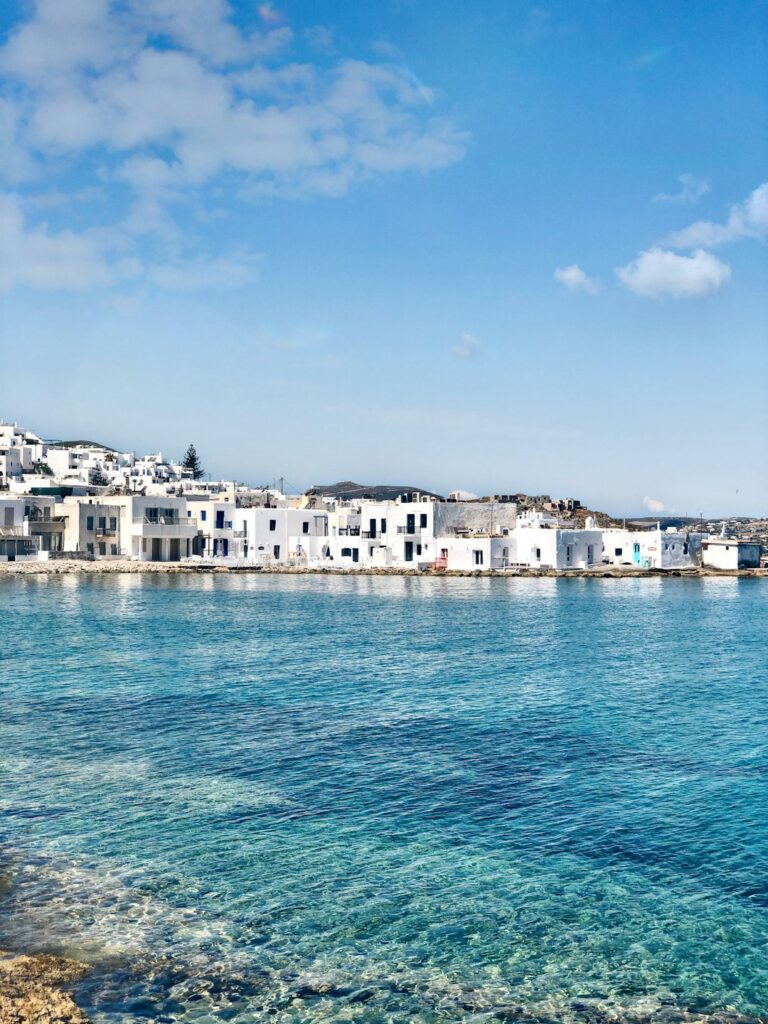 Alternatives to Santorini: Less Crowded Greek Islands Worth Visiting 9 Naoussa harbour in Paros lined with fishing boats and tavernas