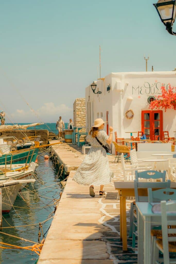 Alternatives to Santorini: Less Crowded Greek Islands Worth Visiting 10 Colourful buildings along the waterfront of Naoussa in Paros