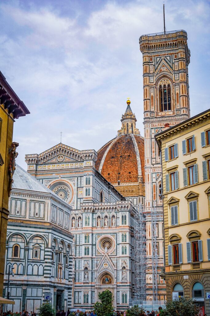 Florence Cathedral with Giotto's Campanile in view