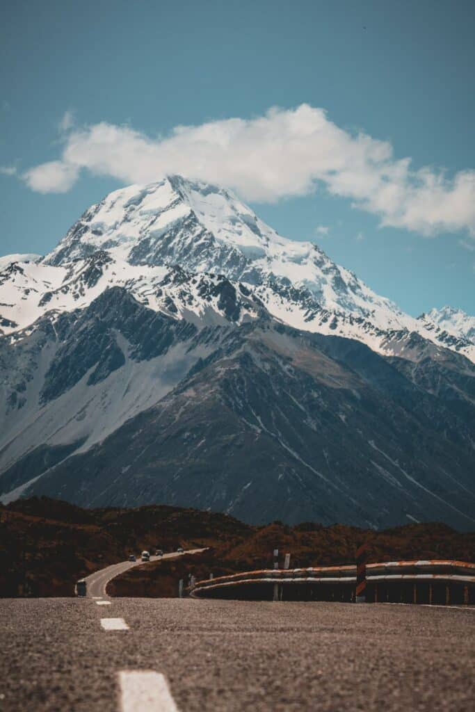 Best Internet Options for Travellers in New Zealand (2026) 9 road leading toward Aoraki Mount Cook in New Zealand