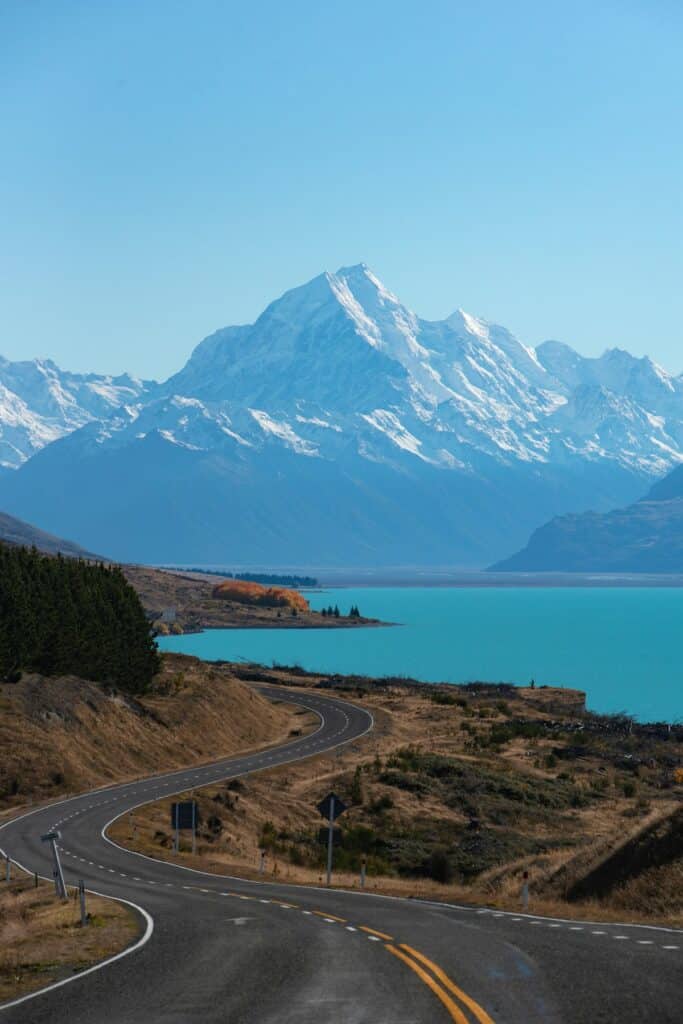 Best Internet Options for Travellers in New Zealand (2026) 1 roadside highway stop showing why internet new zealand travellers need data early