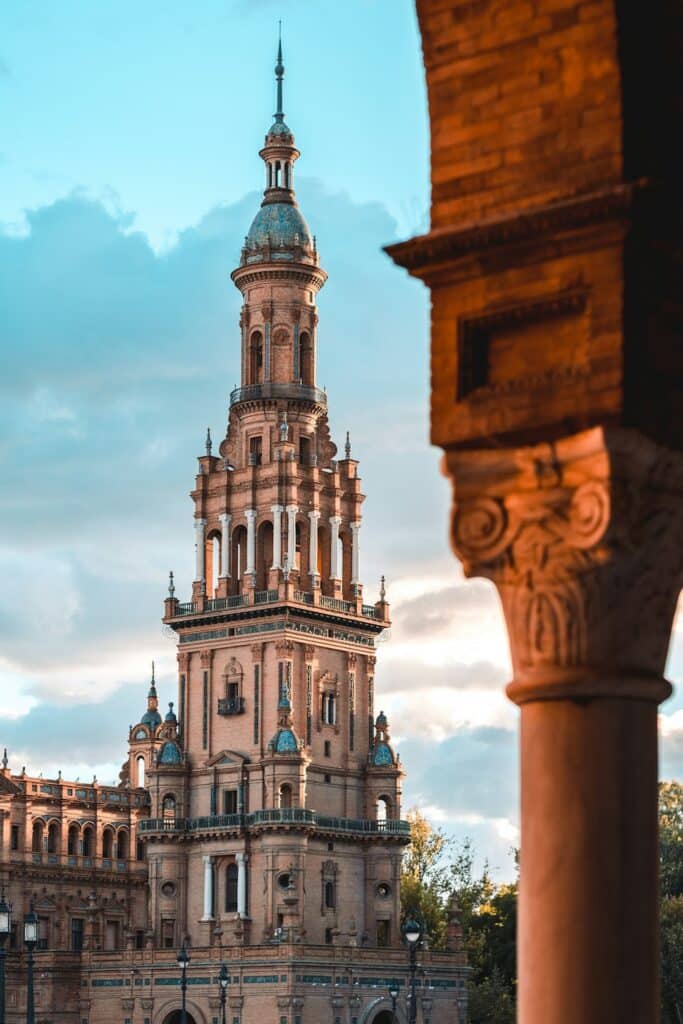 10-Day Travel Route Through Spain: The Essential Itinerary 10 Plaza de España's curved facade and tiled details in Seville